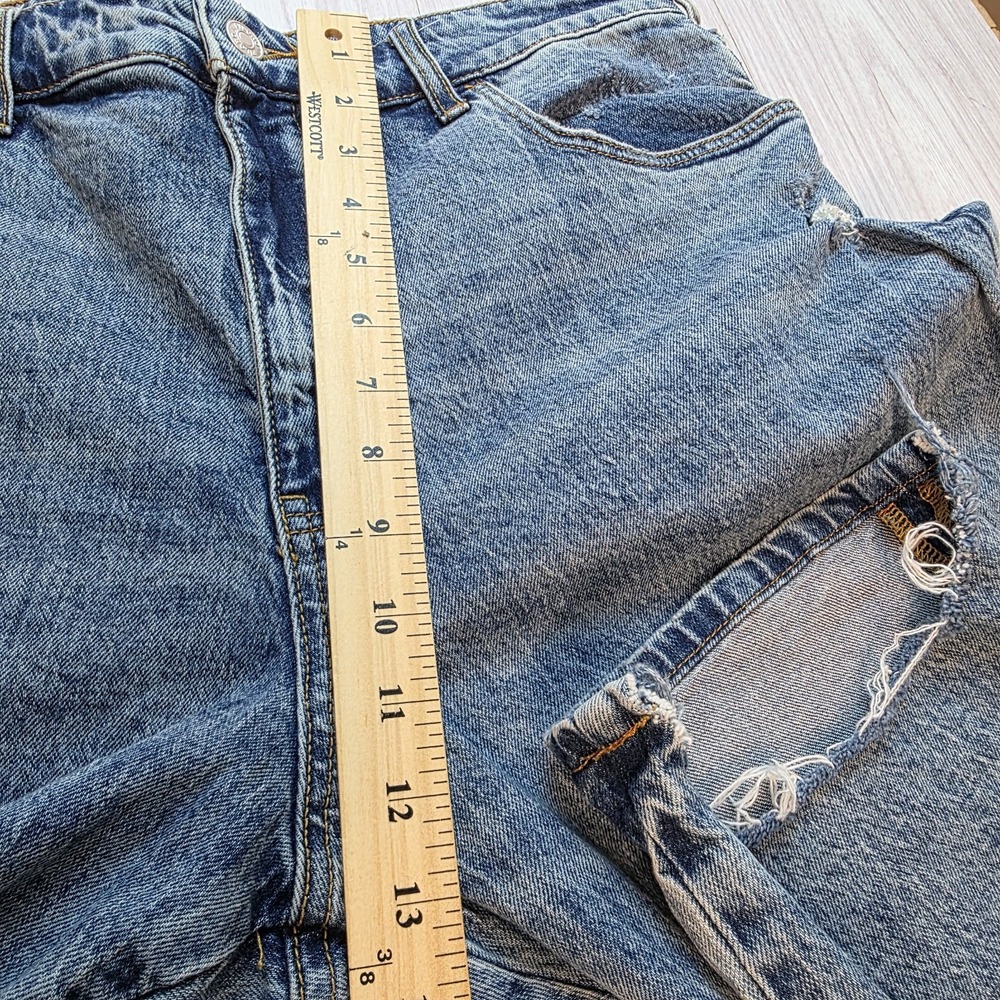 Pilcro Letterpress Anthropologie Women's Size 31 Distressed Denim Jeans Grunge - Picture 14 of 16